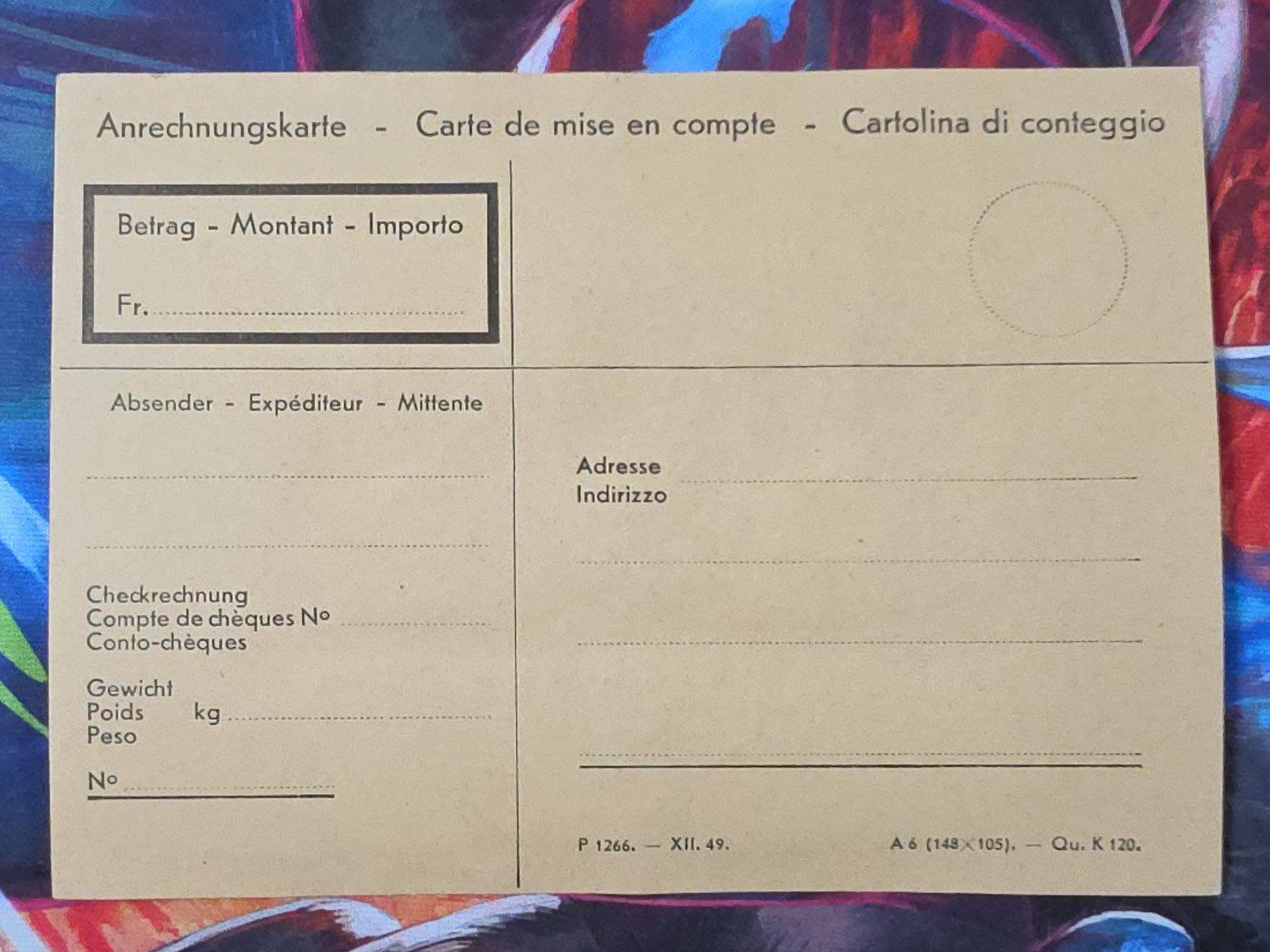 Alle Briefmarken: CL33 Document + Timbre Suisse 1951 – Gebraucht aus Cousset von Patrick_Collections 1
