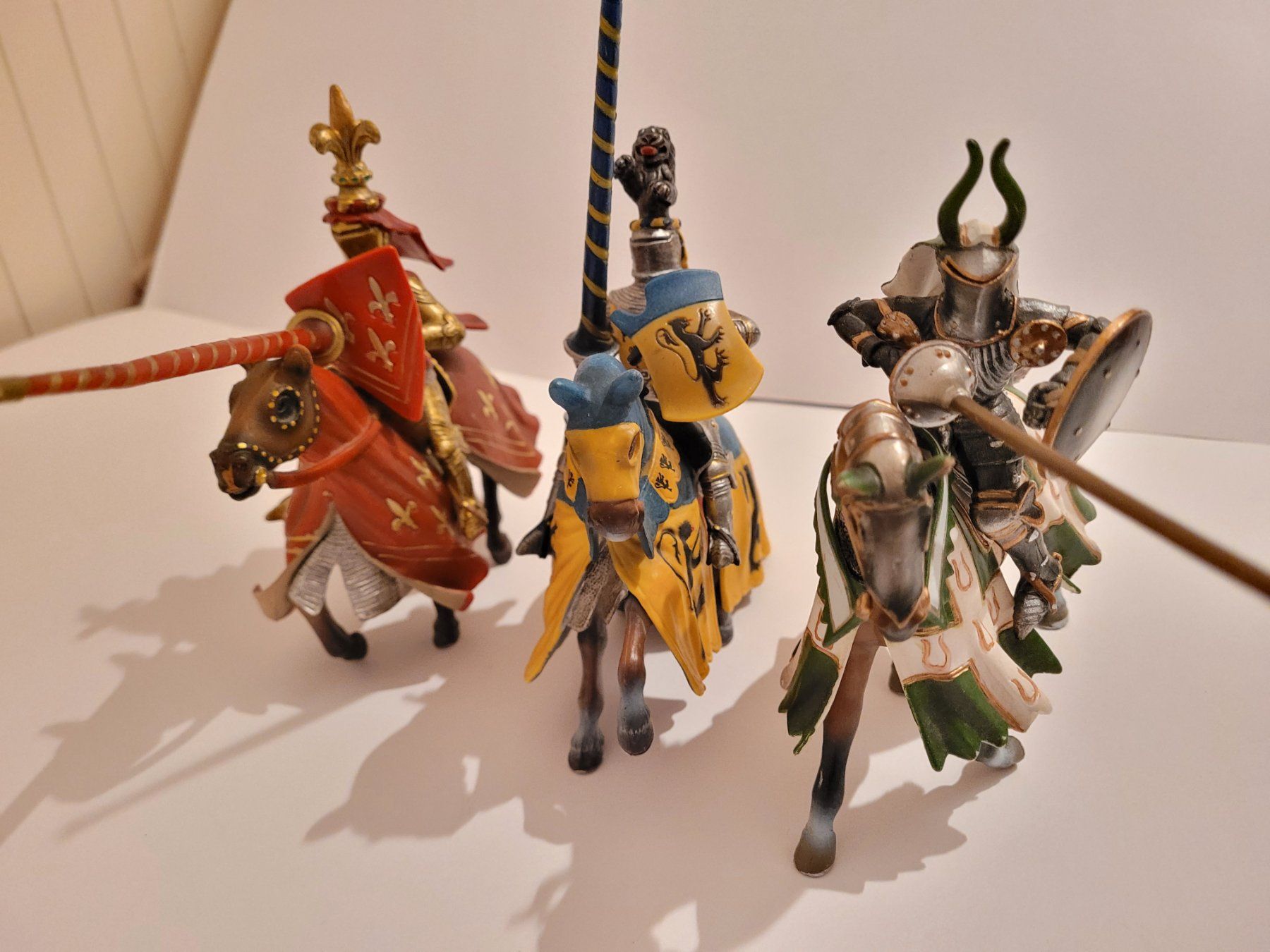 Schleich Giocattoli: 3 Schleich ritter figuren mit pferd. Top ! – Usato da La Tour-de-Peilz venduto da estelle69 6
