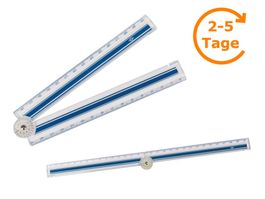 Klapplineal, 150 auf 300 mm, Kunststoff