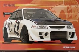 Poster Max Power Mitsubishi Evo