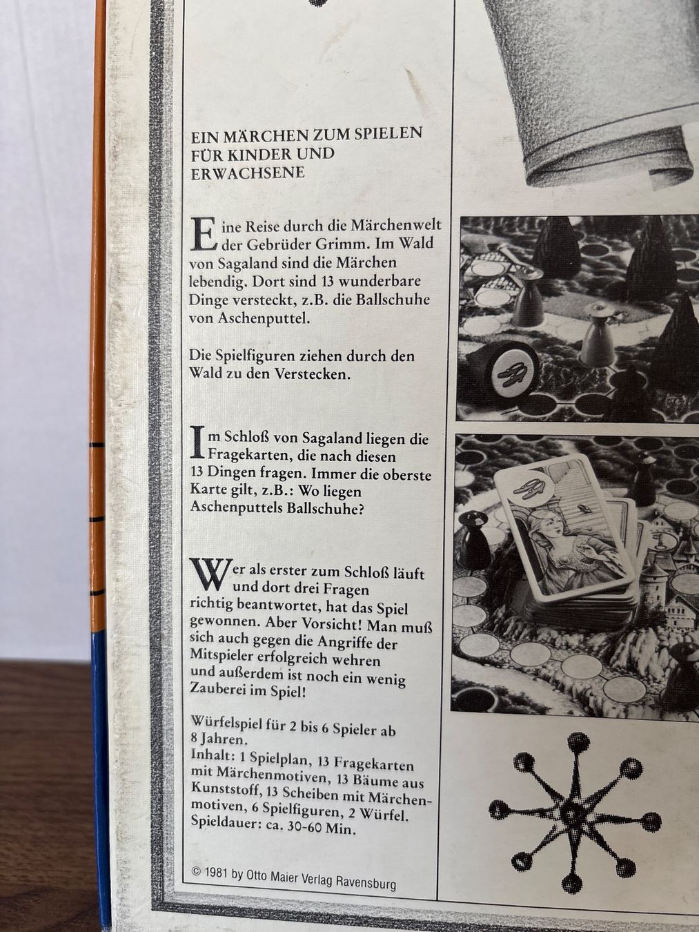 Ravensburger Giochi: Sagaland - Spiel von Ravensburger - 1981 – Usato da Andwil SG venduto da Rainboli 4