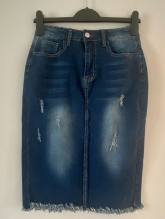 Jeansrock Gr. S-M