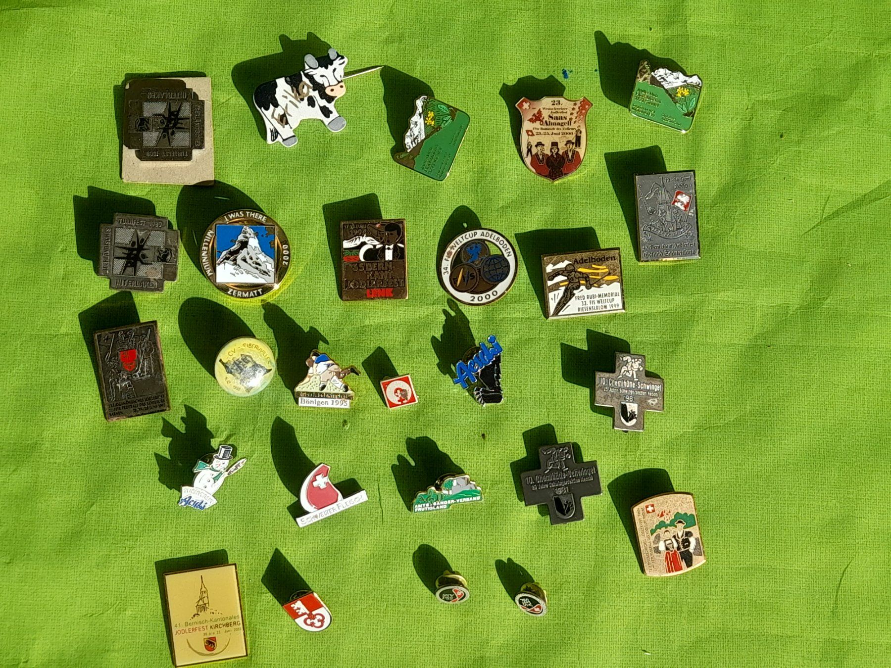 Swiss Placchette & Badge: Lot Pin`s – Usato da Aeschi b.Spiez venduto da 52_wochen