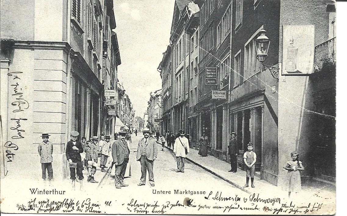 Cartoline postali: AK  Winterthur – Usato da Appenzell venduto da mai25