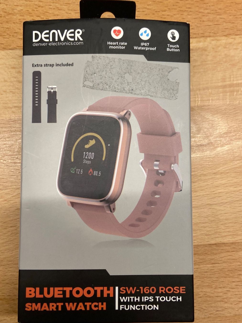 Smartwatch: Denver Bluetooth-Smartwatch – Neu und originalverpackt aus Unterentfelden von epsilonkleiner0