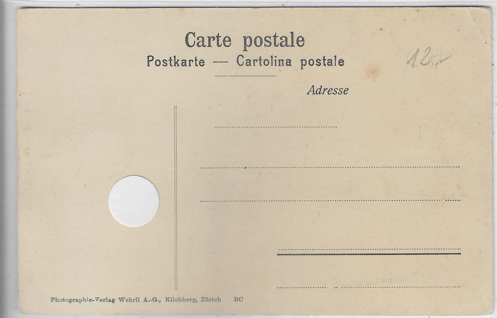 Cartoline postali: Giessbach - Hotel – Usato da Ettingen venduto da Kartenplanet 1