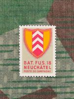 Soldatenmarke 1939, Füs Bat 018 Feldpostdienst