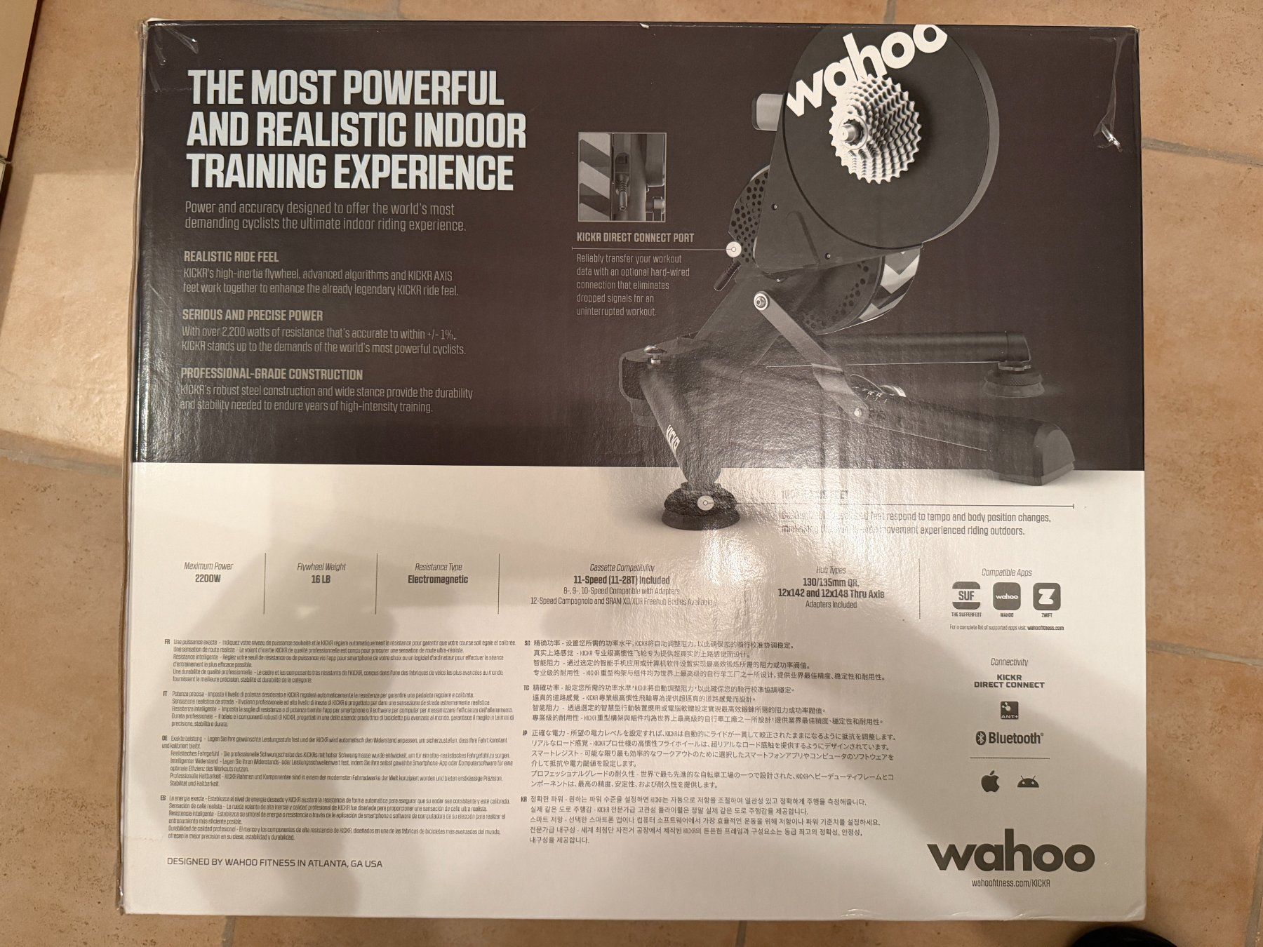 Wahoo Vélos d'appartement: Wahoo Kickr V5 – D'occasion à Embrach par rocoliner 2