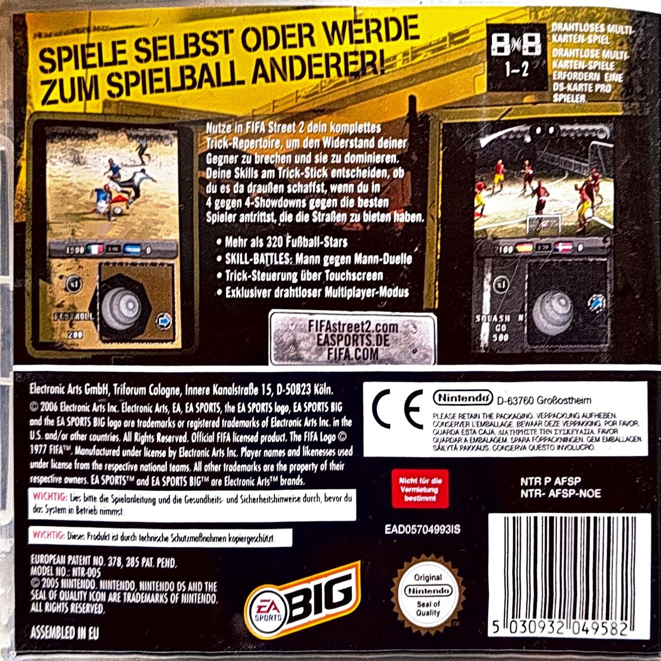 Giochi: FIFA Street 2 Nintendo DS Game – Usato da Kaisten venduto da fab_dsy8 1