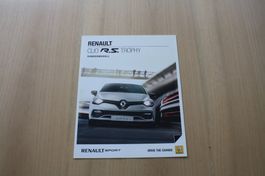 Renault Clio R.S. Trophy Prospekt Sondermodell  6/2015
