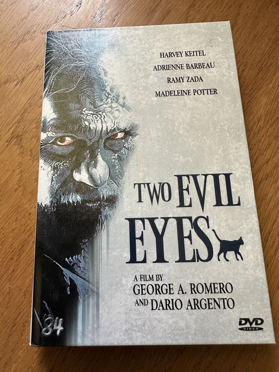 Tutti i DVDs: Two Evil Eyes, Dario Agento Große Hartbox 84 Entertainment – Usato da Benken ZH venduto da Audi-erich