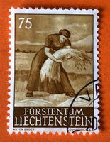 Briefmarken aus San Liechtenstein gestempelt