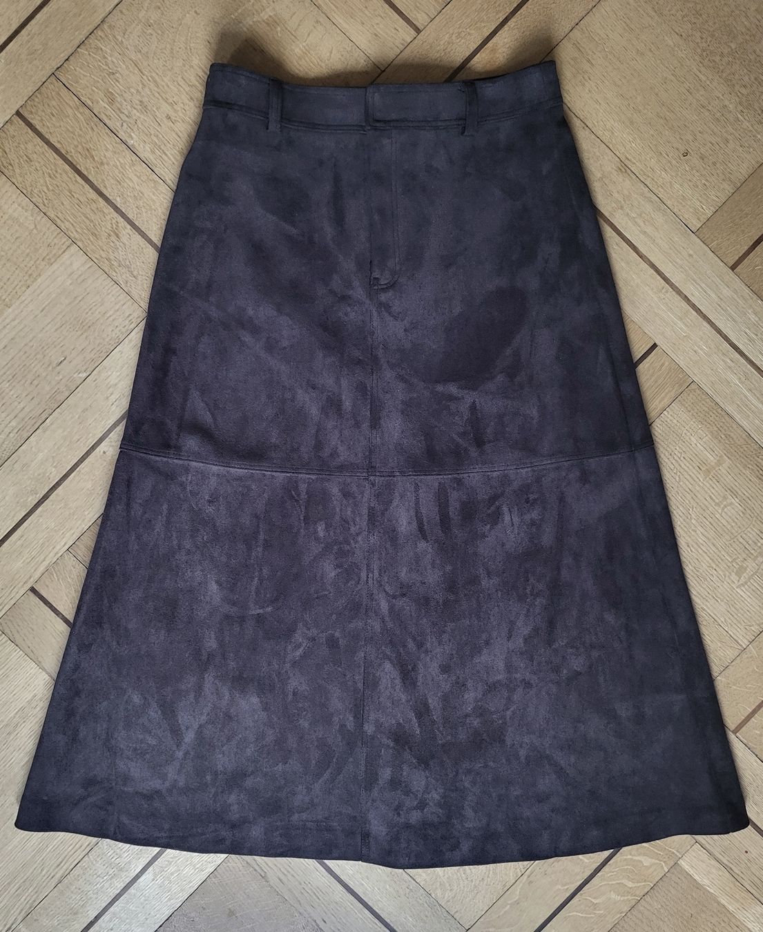 Zara Gonne: Rock von Zara, Wildlederimitat – Nuovo (secondo la descrizione) da Zürich venduto da Morianz