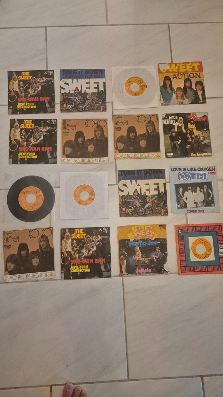 Vinyles: Singles Sammlung The Sweet – D'occasion à Arni AG par kur_jc7g