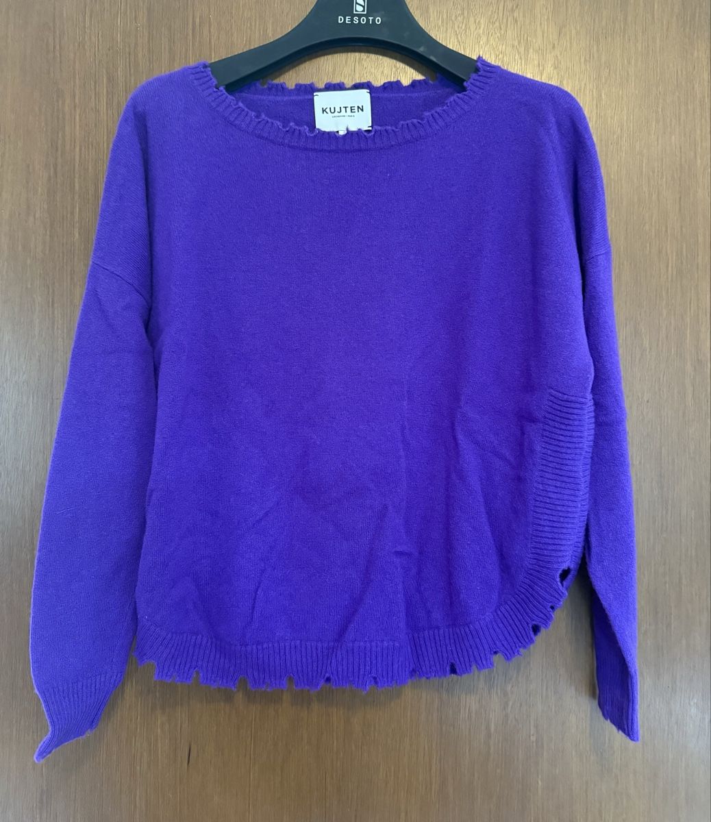 Maglioni & Felpe: Kujten Pullover “Mela” 100% cachemire - S – Usato da Bioggio venduto da M.M.O 1