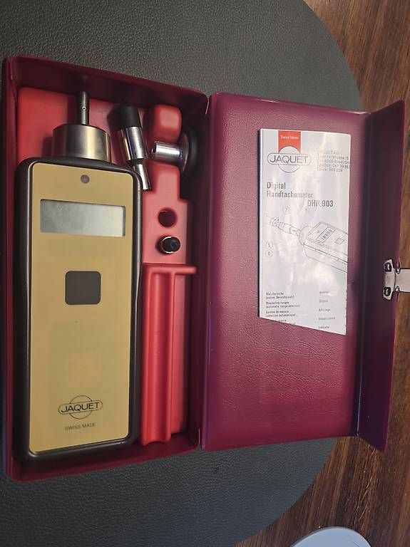 Misurare: JAQUET DHR 903 Digital Hand Tachometer – Usato da Seuzach venduto da Muehlben