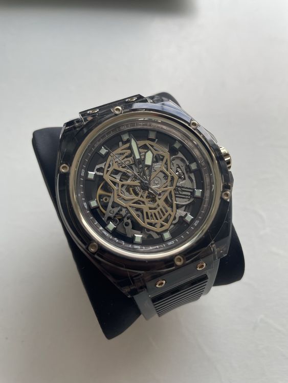Police Translucent Skeleton Automatic (Neu (gemäss Beschreibung)) in ...