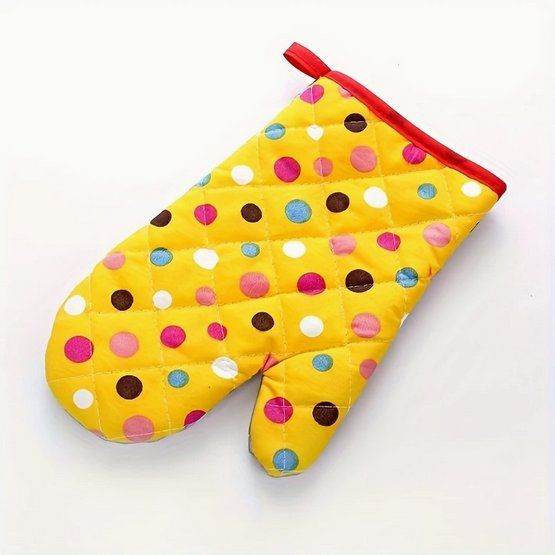 Guanti & manicotti: Küchenhandschuh / Backofenhandschuh gelb – Nuovo e nell'imballaggio originale da Oensingen venduto da Liquidations-Shop