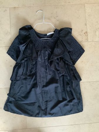 High Bluse D40 Franz. 42 mit Seide