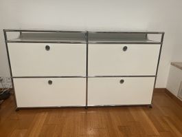 Original USM Haller Sideboard weiss 4