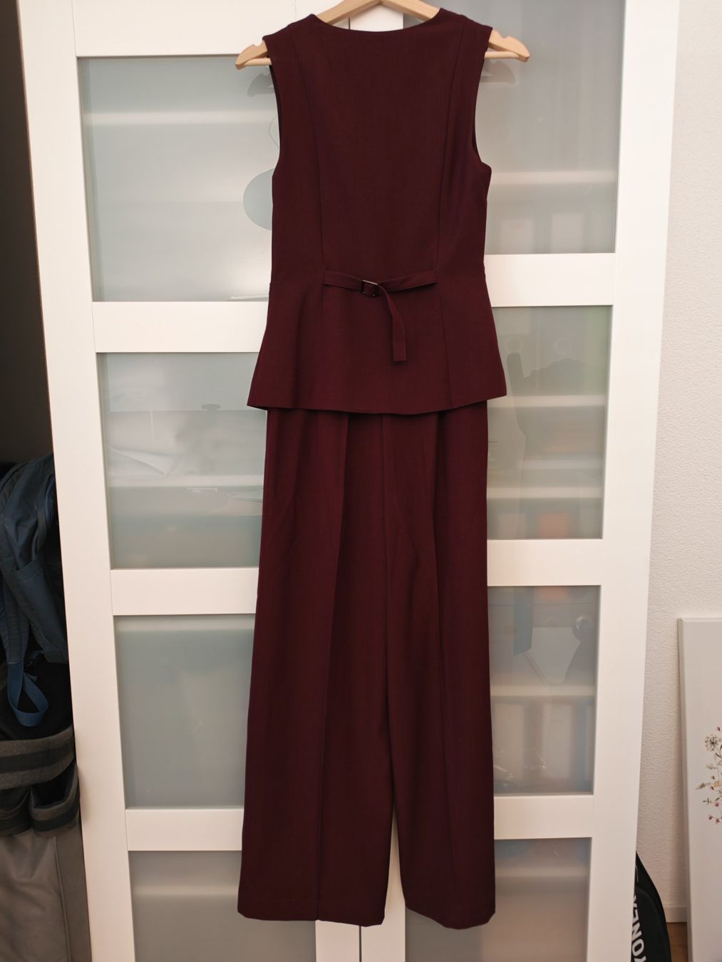 Mango Tute: Mango Jumpsuit - bordeaurot, Grösse XS – Usato da Zürich venduto da Tr1x1 1
