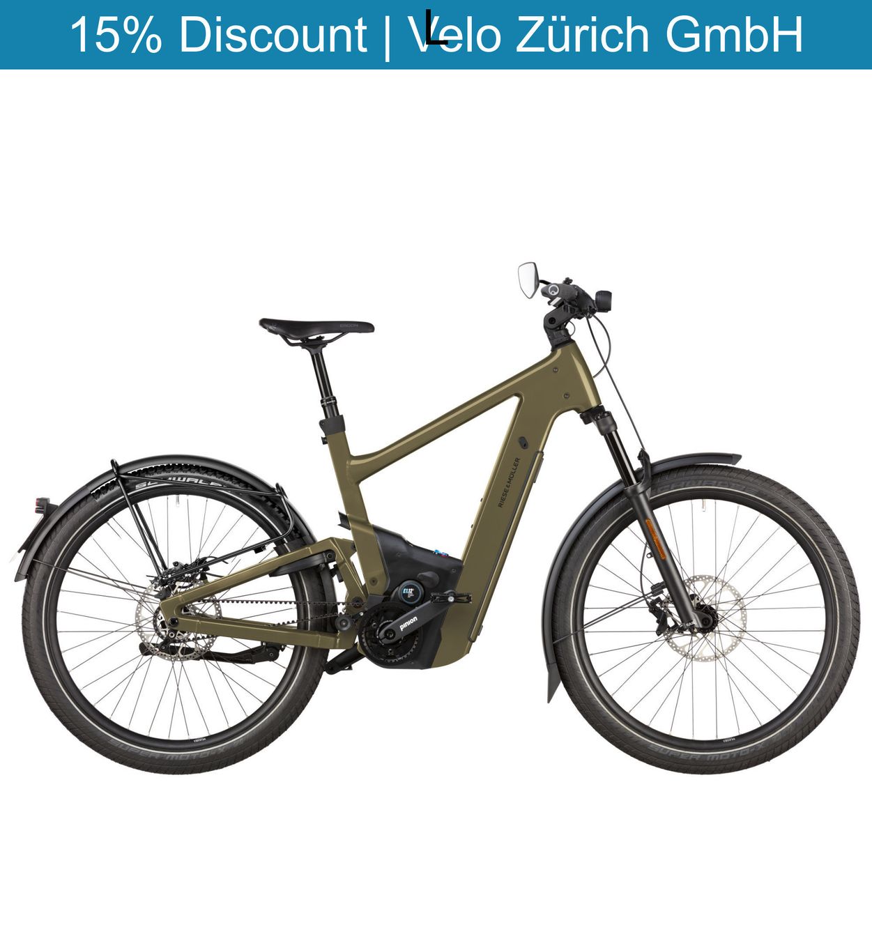 Biciclette: Riese & Müller Delite 5 GT pinion HS – Nuovo (secondo la descrizione) da Zürich venduto da Velo_Zuerich_45kmh