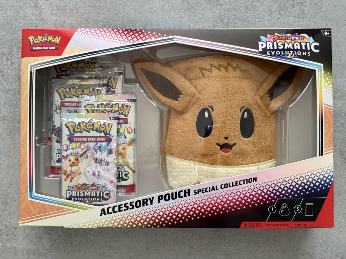 Pokémon Sammelbilder & Trading cards: 🇺Prismatic Evolutions Accessory Pouch Special Collection EN – Neu und originalverpackt aus Lugano von bru_zqm6