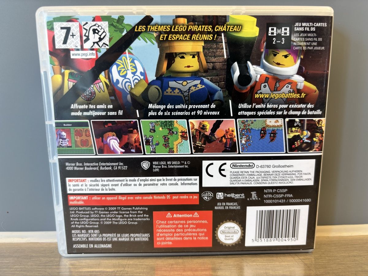 Lego Giochi: LEGO BATTLE - GAME NINTENDO DS – Usato da Bern venduto da jcmda 1