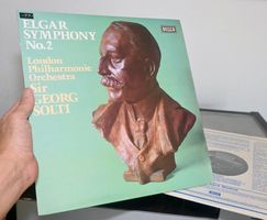 DECCA 1975 SXL 6723 Elgar Symphony #2 London SOLTI VG+/ M-
