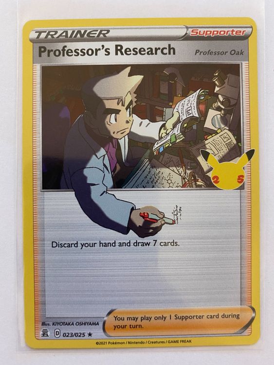 Pokemon Professor's Research 023/025 Holo Celebrations EN Kaufen auf