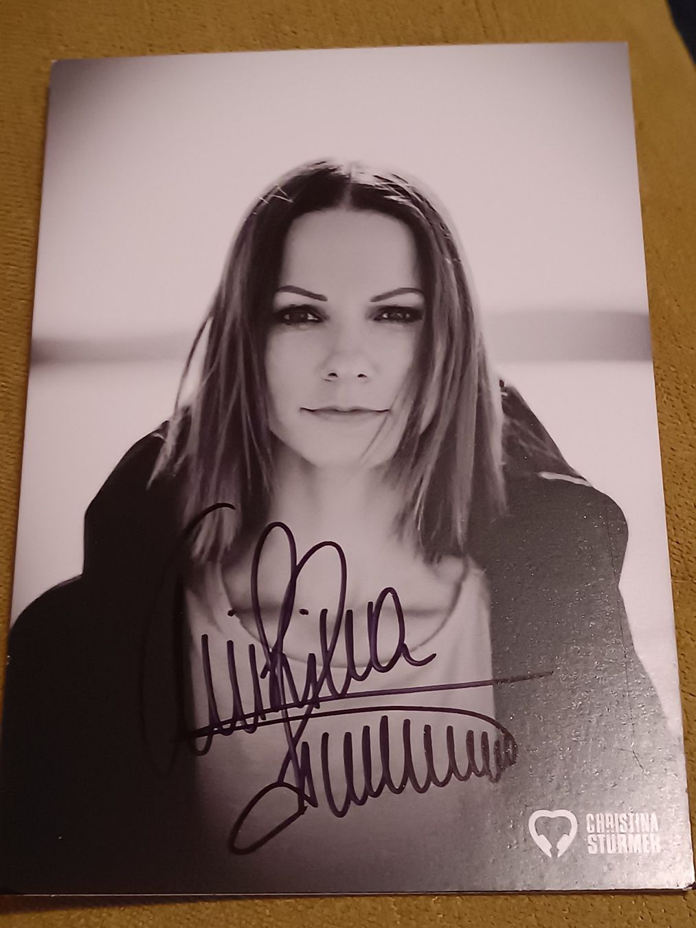 Autogramme: Christiane Stürmer - handsigniert – Gebraucht aus Menziken von Autogramme