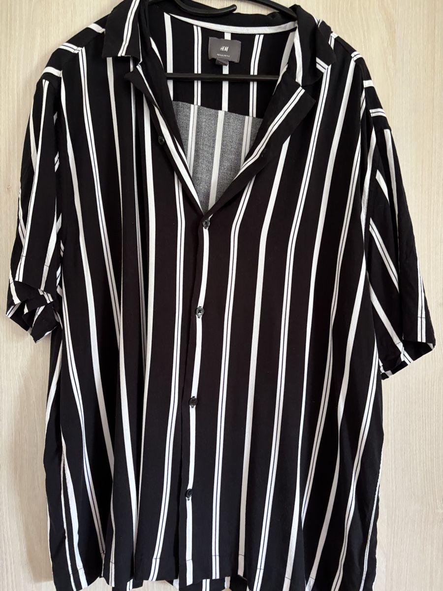 H&M Camicie: Herren Hemd H&M gestreift Grösse XL  – Nuovo (secondo la descrizione) da Wald AR venduto da bertli00
