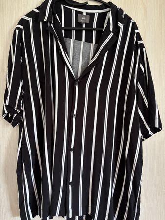 Herren Hemd H&M gestreift Grösse XL 