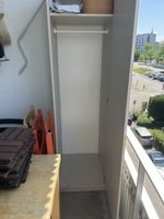 kleiner Kleiderschrank (Höhe 185/tiefe 55/Breite 50   cm