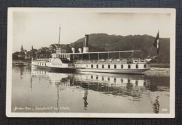 AK Dampfschiff STADT BIEL Erlach um 1920