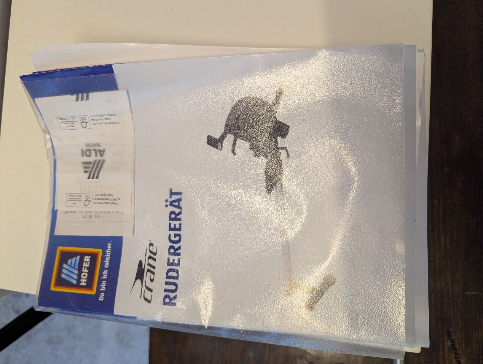 Aldi Hometrainer: CRANE Rudergerät – Usato da Ennenda venduto da moritzschiesser 1