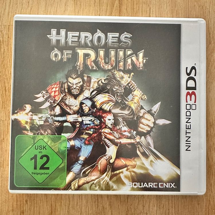 Jeu Heroes Of Ruin Sur Nintendo 3DS - Avec Notice - Occasion (PEGI 12)