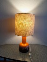 Vintage Keramik Fuss Lampe / Bodenlampe - 70er Jahre