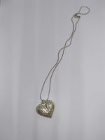Silber Kette mit Herz Anhänger Silber 925 45 cm 