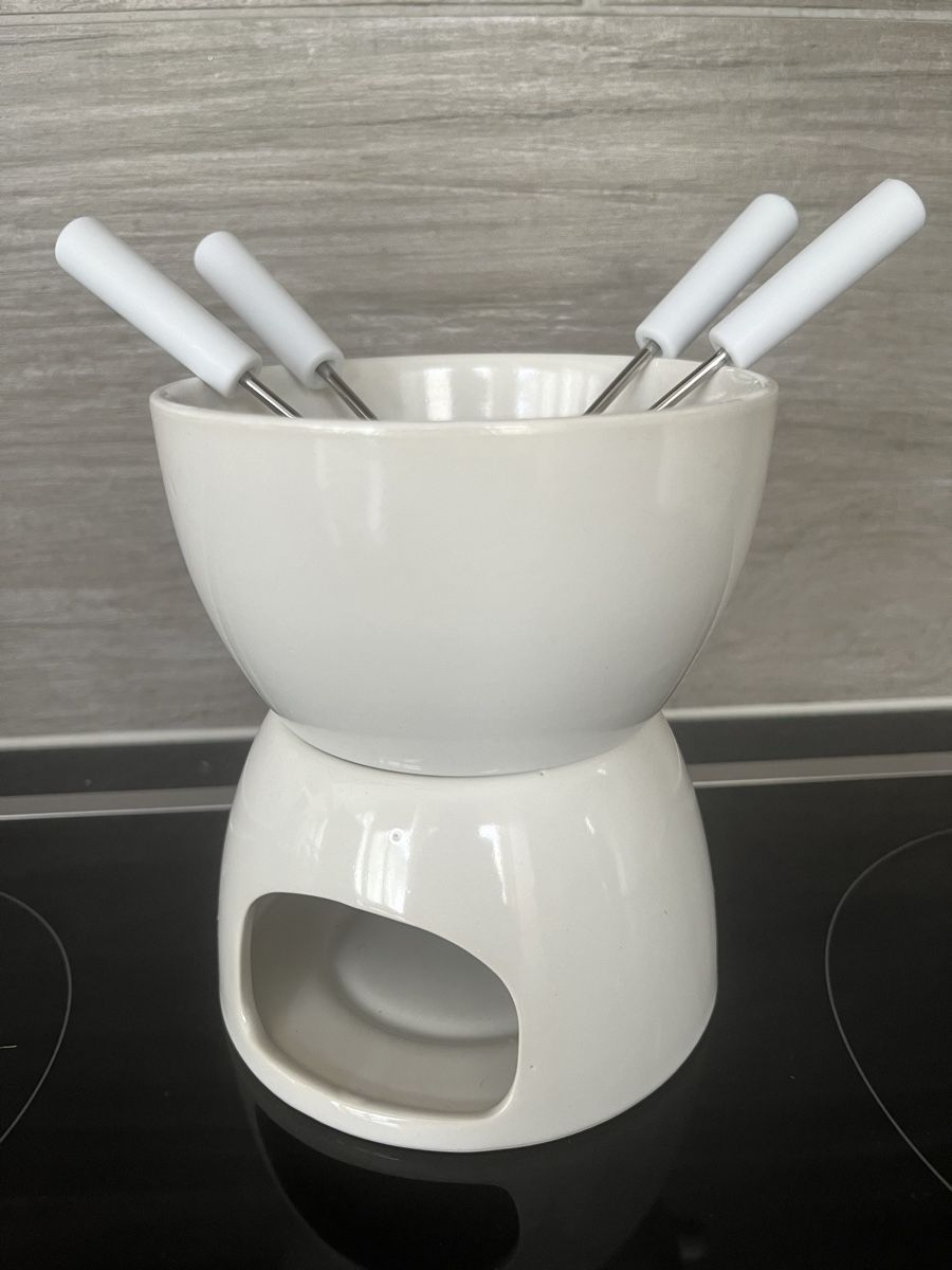 Set di piatti: Set fondue au chocolat – Nuovo (secondo la descrizione) da Dombresson venduto da joe_7p65