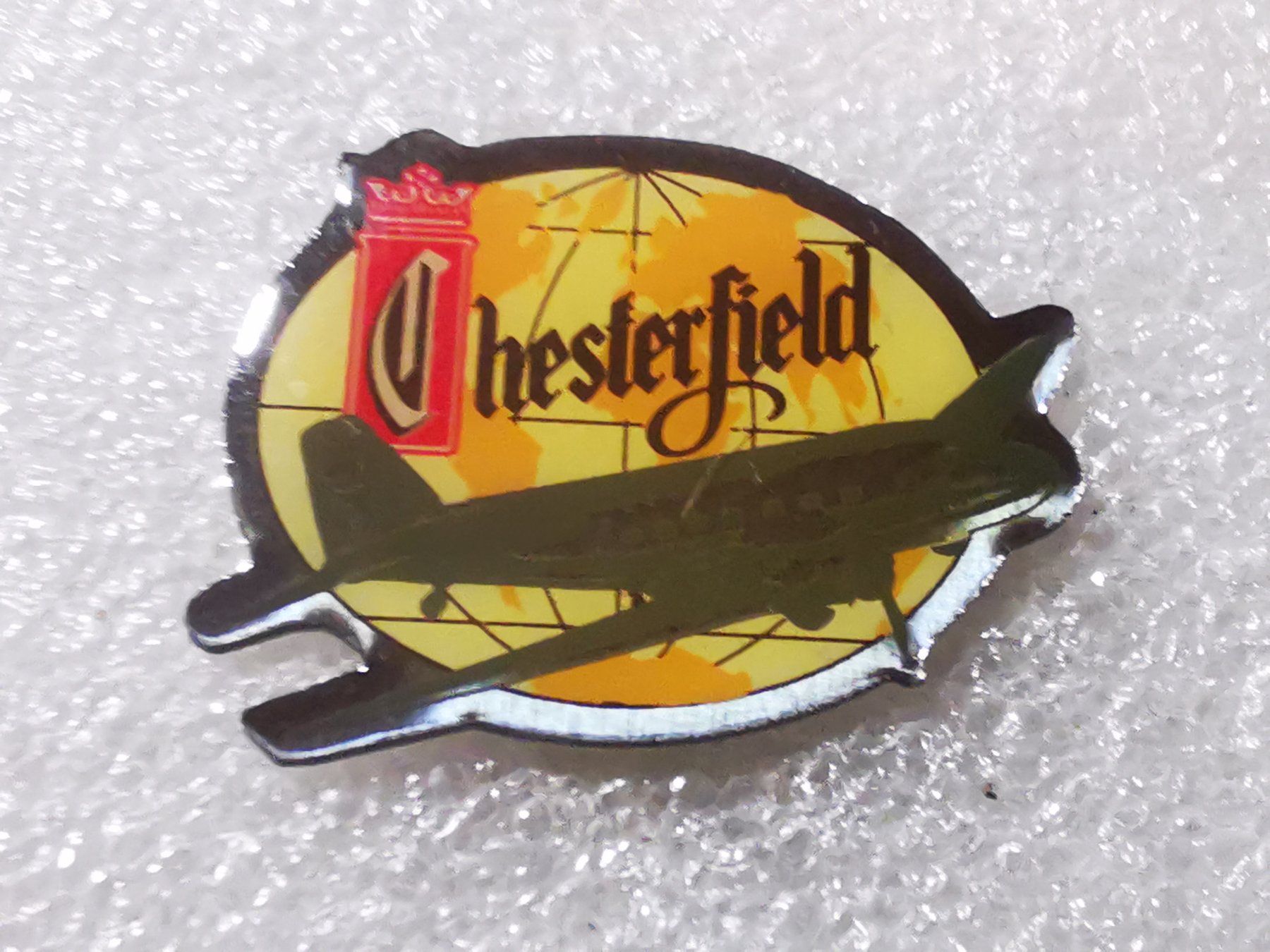 Placchette & Badge: Ansteckpin 123: Chesterfield – Usato da Oppligen venduto da Pin-Fall-Shop