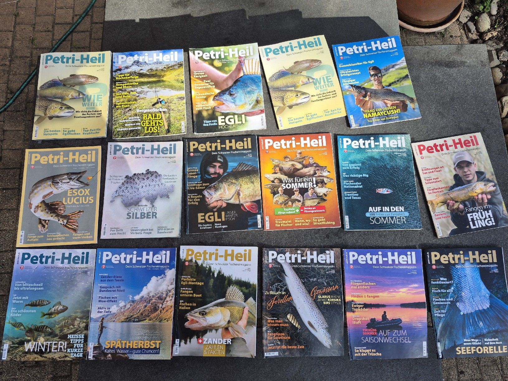 Riviste & Magazine: Petri-Heil Schweizer Fischereimagazine – Nuovo (secondo la descrizione) da Baar venduto da Sb6