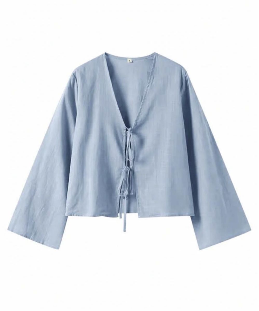 Blusen: Hellblaue Bluse von Moody Fashion – Neu (gemäss Beschreibung) aus Titterten von pat_mx9x