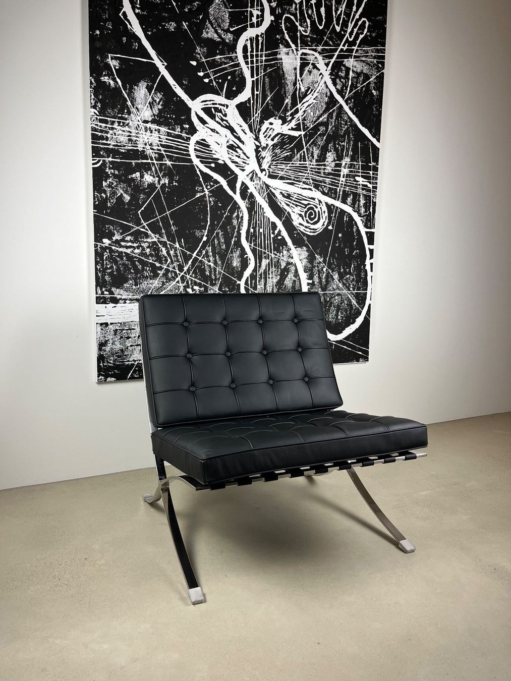 Liegen & Liegestühle: Design-Loungesessel im Stil eines Klassikers - Echtleder – Neu (gemäss Beschreibung) aus Münchenstein von AndreHaus 9