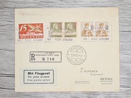 CL22 Enveloppe + Timbre Suisse 1925