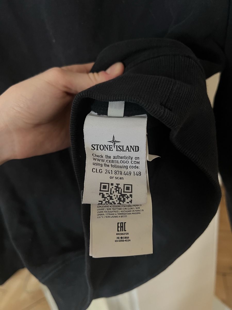 Stone Island Pullover & Sweatshirts: Stone Island Sweatshirt schwarz – Gebraucht aus Luzern von Woodbee44 3