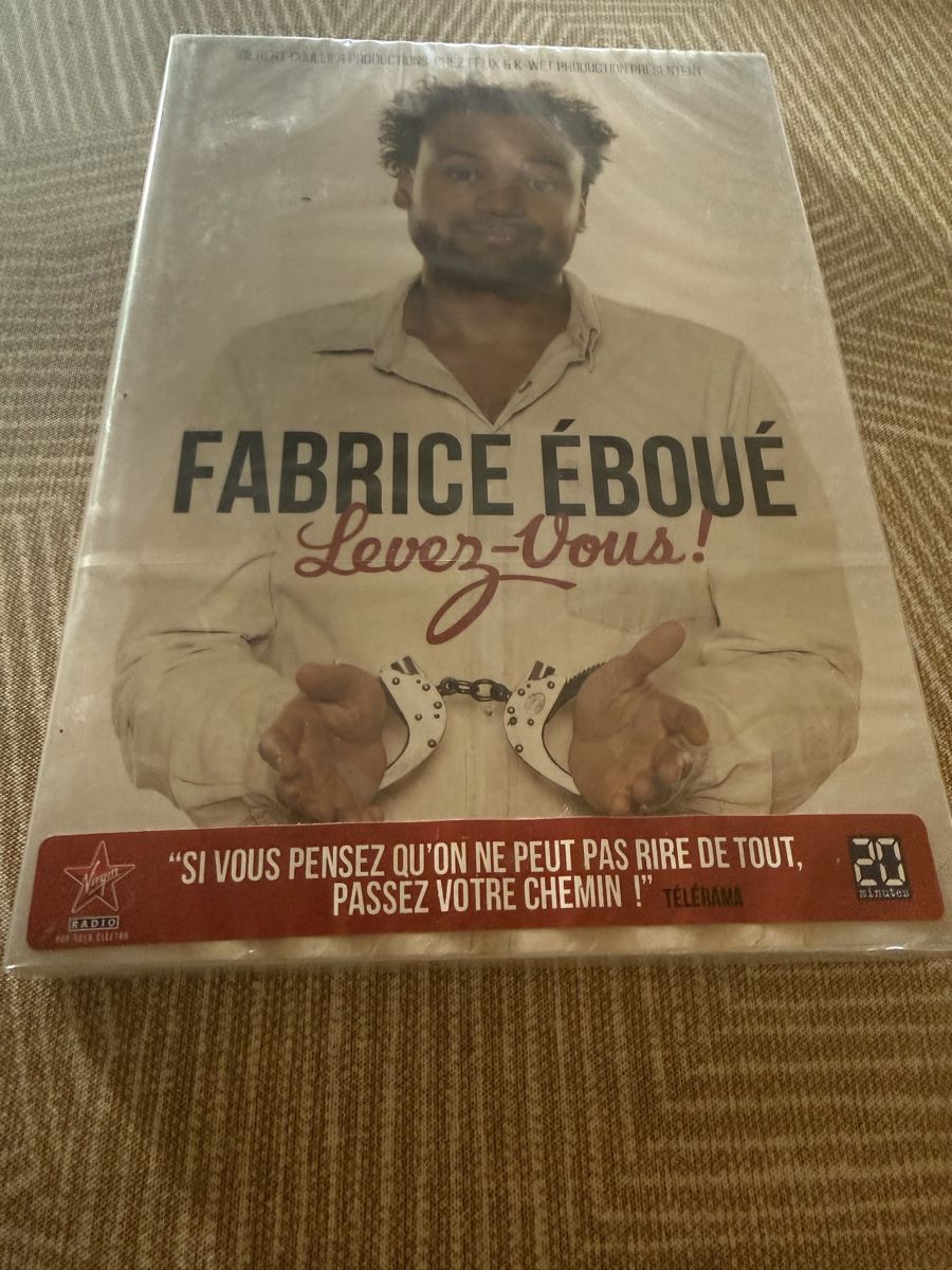 Tous les DVDs: Fabrice Éboué: Levez-vous (neuf et emballé) – Neuf avec emballage d'origine à Troinex par grigri2020