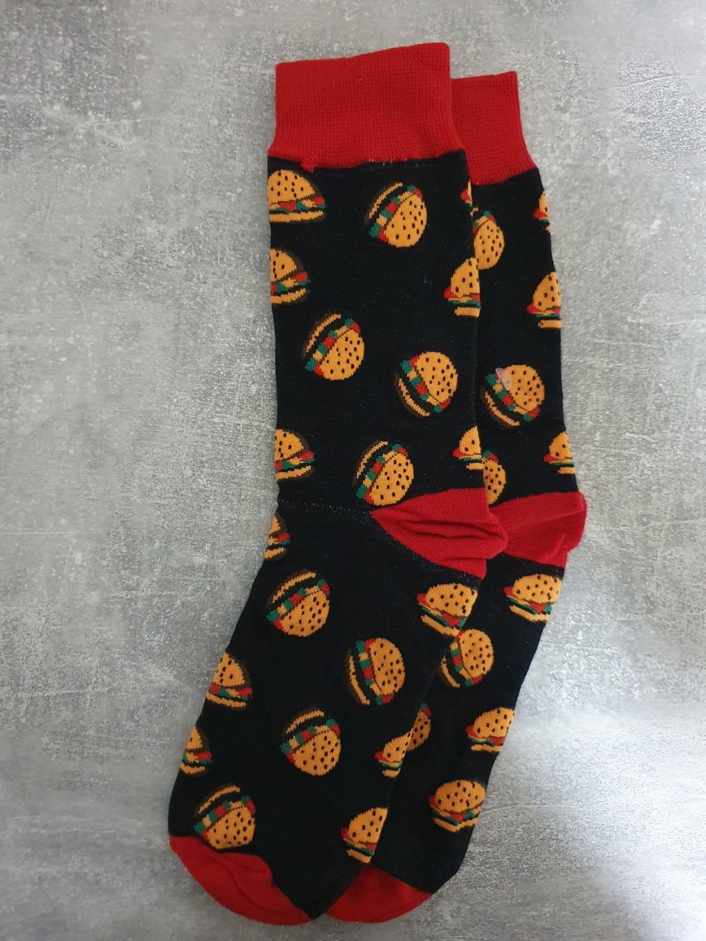 Calze: Socken Burger, Socken Hamburger – Nuovo e nell'imballaggio originale da Winterthur venduto da andrekeller95