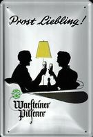 Blechschild-WARSTEINER PILSENER-PROST LI