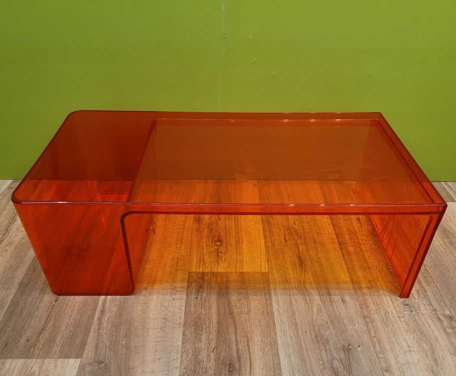 KARTELL USAME Table Couchtisch Clubtisch Acryl Tisch orange Kaufen
